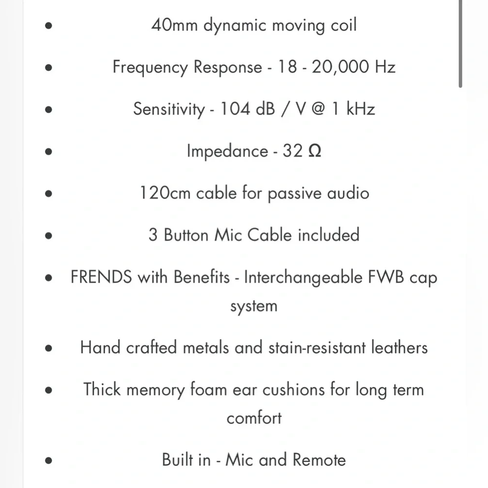 Frends Rose Gold Headphones with 3 Bonus Caps Sets - Picture 11 of 12